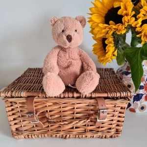 Jellycat Small Butterscotch Bear Retired Soft Toy Comforter Tan Brown Teddy - Picture 1 of 12