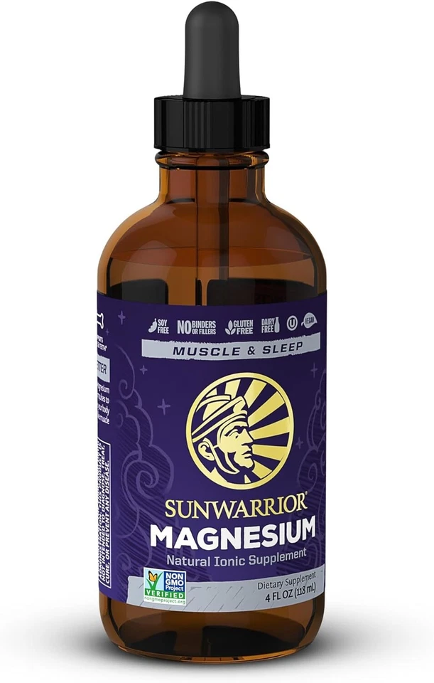 Sunwarrior Magnesium Natural Ionic Liquid Supplement Drink Additive Features - Image 1 of 4