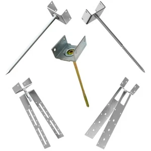 10x Firstlattenhalter Gratlattenhalter Firstnagel Gratnagel Dachfirst First Grat - Afbeelding 1 van 24