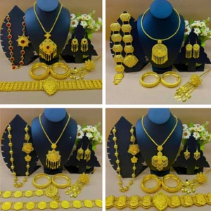 Traditional Thai Accessories Jewelry Set Wedding Stage Occasional Show Parade - Picture 1 of 17