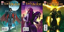 Lords of Avalon: Knights of Darkness #4-6 (2008-2009) Marvel Comics - 3 Comics