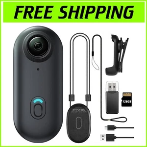 Thumb-Sized Body Camera - 128GB, FHD, Hands-Free, Ideal for Travel & Pet Walking - Picture 1 of 10