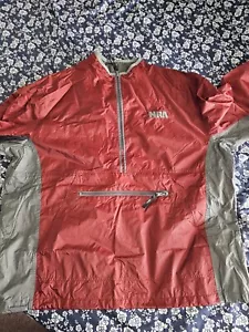 NRA National Rifle Association Burgundy Gray Half Zip Mens Jacket Coat XXL - Picture 1 of 6