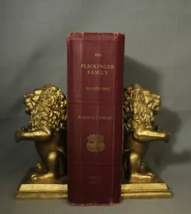 The Flicker Familiengeschichte Vintage altes Genealogiebuch 1927 Erstausgabe - Bild 1 von 8