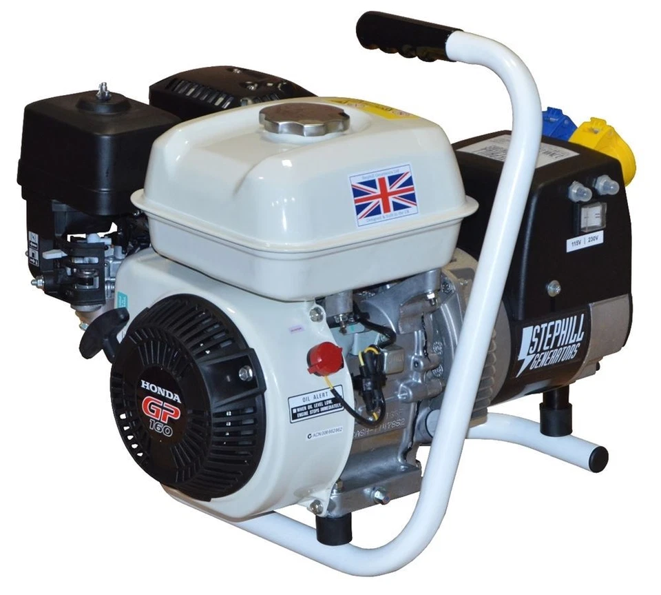 Stephill GE2501 2.5 kVA Honda GP160 No Frame Petrol Generator - STE-GE2501