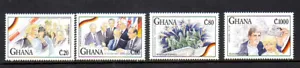 Ghana Briefmarken - Scott #'s 1368-71 - postfrisch: Deutschland wiedervereinigt - Bild 1 von 1