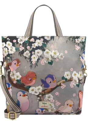 Cath Kidston Disney X Snow White Reversible Bag Singing Birds Bluebirds - Image 1 of 4