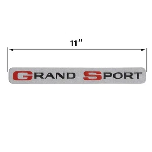 Corvette C4 Grand Sport Applique Embroidered Patch 11" - Picture 1 of 1
