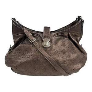 Louis Vuitton XS Monogram Mahina Shoulder Bag Monogram Mahina M95717 Brown Women - Picture 1 of 9