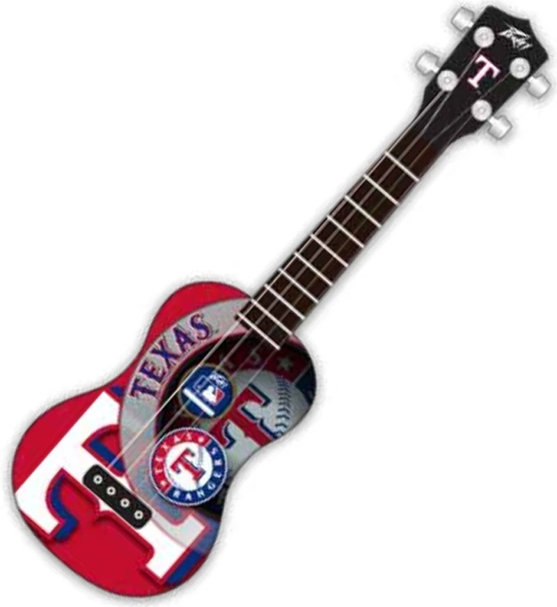 Peavey MLB Texas Rangers Logo Major League Baseball Ukulele Instrument New - Image 1 of 1