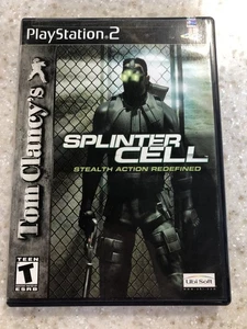 SPLINTER CELL STEALTH ACTION REDEFINIDO PLAYSTATION 2 PS2 PLAY STATION JUEGO NESHQ - Imagen 1 de 2