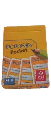 ASS Altenburger Pictionary Pocket Partyspiel Zeichenspiel Kartenspiel 150 Karten - Bild 1 von 3