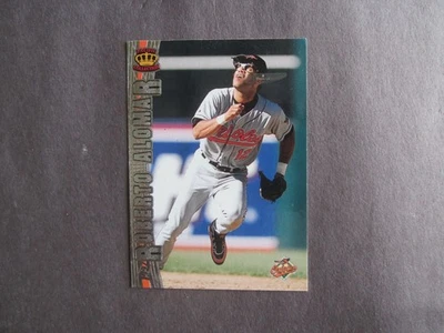 1997 PACIFIC SILVER BASEBALL CARD ROBERTO ALOMAR BALTIMOREORIOLES - Image 1 of 2