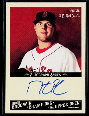 Autógrafos Goodwin Champions 2009 Upper Deck #A-DP Dustin Pedroia Foto 1 de 2