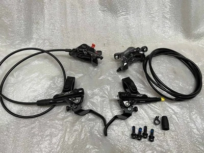 Shimano DEORE XT M8100/M8120 4-Piston Hydraulic MTB Disc Brakes F:Fin L/F R/R  - Image 1 of 4
