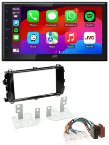 JVC Bluetooth 2DIN MP3 DAB USB Autoradio für Toyota Auris (ab 2013) - Bild 1 von 9