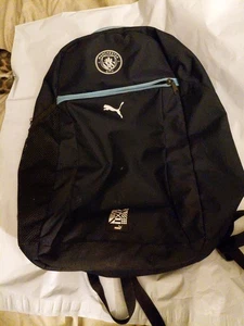 Puma Man City Ftblcore Plus Football Backpack Black Manchester City Soccer - Picture 1 of 6