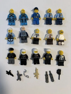 LEGO Minifigures Police Collection Vintage Lot With Accessories - Image 1 of 4