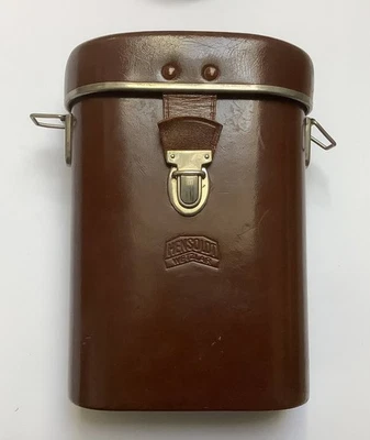 BINOCULARS BAG LEATHER HENSOLDT WETZLAR. (D312) - Image 1 of 4