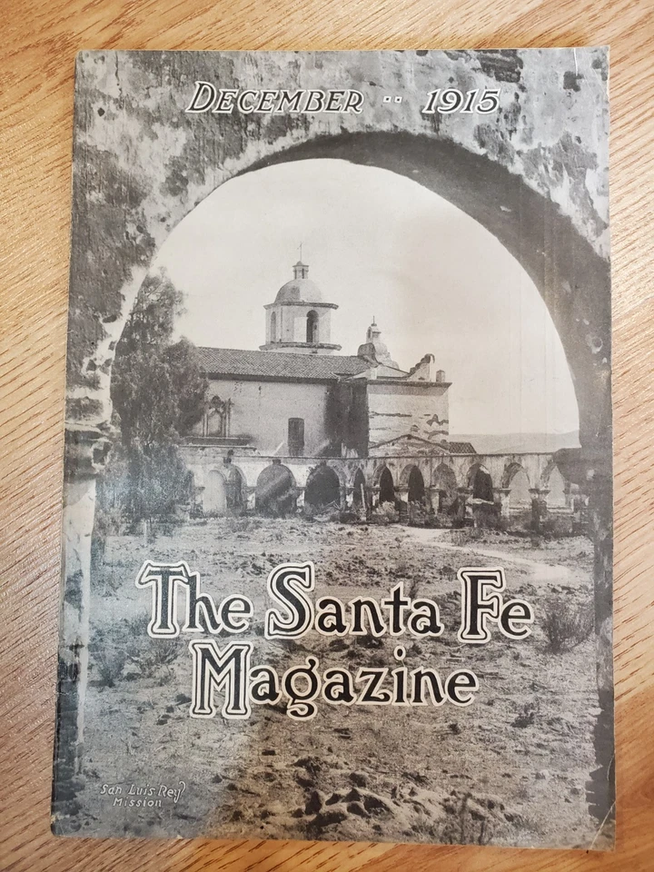 The Santa Fe Magazine- December 1915 - Image 1 of 1