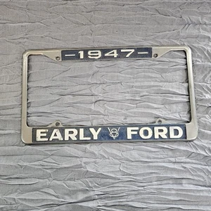 License Plate frame holder 1947 Early V8 Ford used - Bild 1 von 15