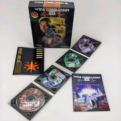 Wing Commander Iii 3 ☆ Heart Of The Tiger ☆ PC CD ☆  - Bild 1 von 4