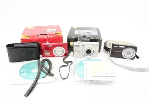 Assorted Nikon Coolpix Digital Compact Cameras Working x 3 - Picture 1 of 6