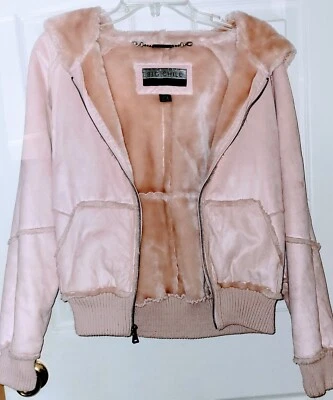 Abrigo Chaqueta BIG CHILL Junior Imitación Piel Sherpa Capucha Cálida Chaqueta de Invierno Mediana Foto 1 de 4