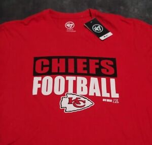 47' Brand NFL Kansas City Chiefs Classic T-shirt XXL NWT