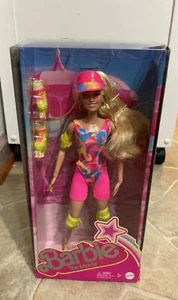 Mattel Barbie the Movie Doll Inline Skating Outfit with Rollerblades Barbiecore - Picture 1 of 6