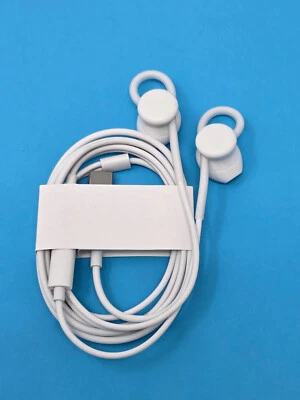 Google Earbuds USB-C Auriculares digitales con cable para teléfonos Pixel - Blanco - Caja abierta Foto 1 de 4