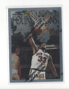1996-97 Finest #254 Patrick Ewing Silver Knicks SP