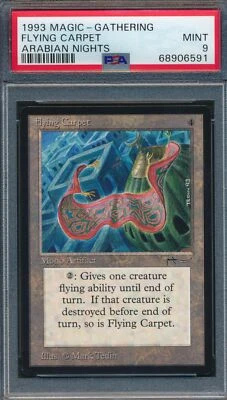 Arabian Nights Flying Carpet PSA 9 Graded Magic MTG (6591) - Image 1 of 3
