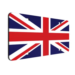 Flag License Plate| International Flag Gift| Fun Vanity Plates - Picture 1 of 21