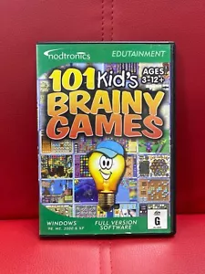 101 Kid's Brainy Games for Windows PC (CD-ROM) - 2004 - Picture 1 of 1
