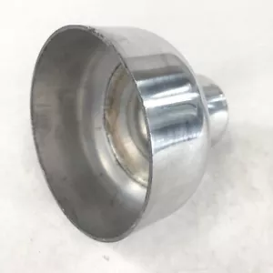 Fit Universal Piping Aluminum Exhaust Reducer 4" O.D. to 2" O.D. 3.5" Length - Picture 1 of 9