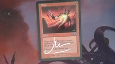 1X Singe Planeshift NM/EX SIGNED MTG CARD
