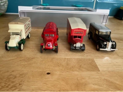 MATCHBOX MODELS OF YESTERYEAR 4 x ADVERTISING. Y12,Y23,Y30 & Y31. MADE IN MACAU - Image 1 of 4