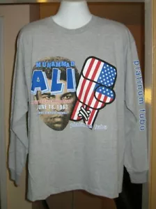 Muhammad Ali Limited Edition Platinum Fubu Long Sleeve Sweat Shirt Large Neu! - Bild 1 von 8