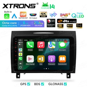Android 14 8+256GB CarPlay Stereo Radio GPS Navi For Benz SLK-R171 SLK300 SLK280 - Picture 1 of 19