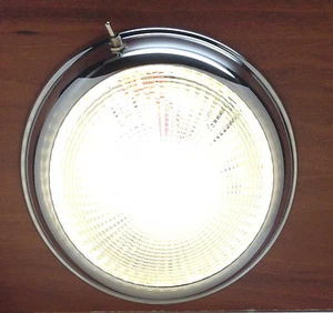 Remolque para autocaravana Pactarde Marine Boat techo/cabina/cúpula LED luz blanca acabado SS - Imagen 1 de 5