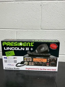 Radio amateur President Lincoln II+ Plus 10 et 12 mètres version US neuve - Photo 1/4