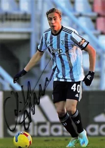 Kenan Yildiz (13x18cm / 7x5" ) JUVENTUS Autogramm signed PHOTO PROOF GF189 UH - Picture 1 of 2