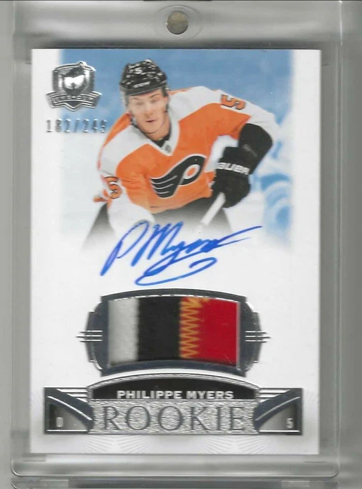 Philippe Myers 2019-20 The Cup Rookie 3-Color Jersey Autograph #95 182/249 RC - Image 1 of 1
