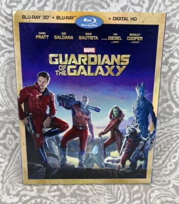 Guardians of the Galaxy (3D Blu-ray/Blu-ray, Digital HD) NEW w/slipcover - Image 1 of 3