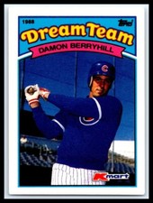 1989 Topps Kmart Dream Team #8 Damon Berryhill      Baseball Card