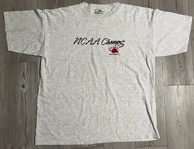 Vintage 1995 Arkansas Razorbacks National Champions Embroidered Logo NCAA XXL - Image 1 of 4