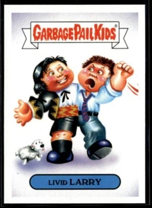 2018 Topps Garbage Pail Kids We Hate the 80's #5b Livid Larry NS01R01I - Foto 1 di 2