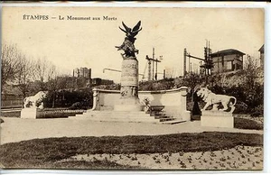 CP 91 Essonne - Etampes - Le Monument aux Morts - Picture 1 of 2