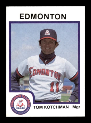 1987 ProCards # 2072 Tom Kotchman Card (ML2) Edmonton Trappers - Image 1 of 2